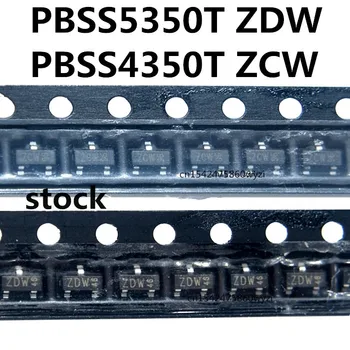 Pôvodné 20pcs/ PBSS4350T ZCW PBSS5350T ZDW SOT-23
