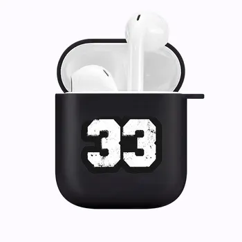 Basketbal superstar 8 24 Silikónové obaly Na Apple Airpods 1/2 Ochranné Bluetooth Bezdrôtové Slúchadlá Kryt Plnenie Box Tašky