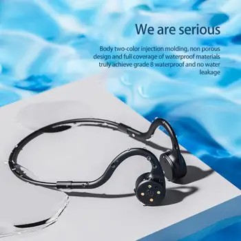 Pre Lenovo X4 X5 Kostné Vedenie zvuku pre Slúchadlá, IPX8 Vodotesné Plávanie Potápanie Slúchadlá S Micphone Vstavaný Úložný priestor 8G MP3 Prehrávač