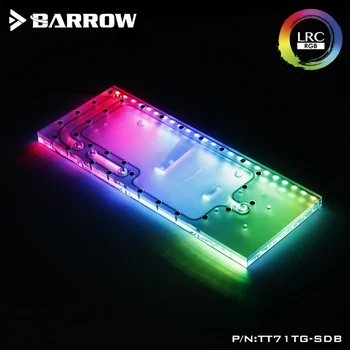 Barrow TT71TG-SDB V1 LRC 2.0 Vodnej Doska Pre Tt Zobraziť 71 TG/TG Pre CPU Intel Vodný Blok & Single GPU Budovy