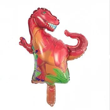 1PC 46*31 cm mini Dinosaura balóny Hliníkovej fólie zvierat balón narodeninovej party dekorácie deti hračka Dodávky 3 možnosti