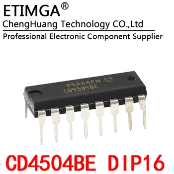 5 ks/veľa Originálnych CD4504BE Napätie úrovni converter logika čipu IC DIP16