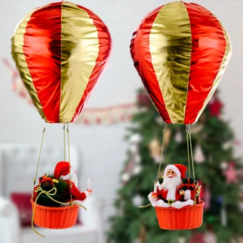 Vianočné Santa Claus teplovzdušný Balón Dekor Vianočné Ozdoby pre Domáce Nákupné Centrum Hotel stropov Party Dekorácie