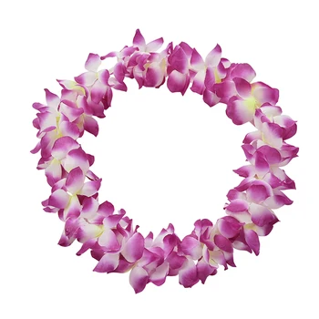 Havajská Umelé Kvety Náhrdelník Na Havaji Pláži Svadobné Dekorácie