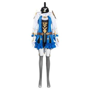 Hra Genshin Vplyv Sacharózy Cosplay Kostým Sacharózy Lolita Šaty, Klobúk Vyhovovali Halloween Karnevalové Oblečenie