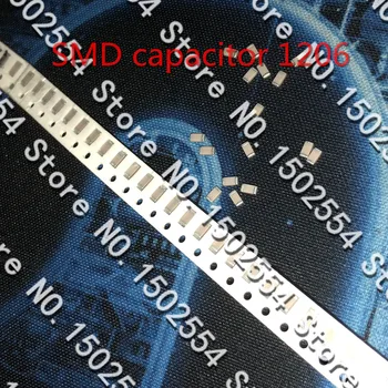 50PCS/VEĽA SMD keramické kondenzátor 1206 680PF 1000V 1KV 681K X7R 10% Kapacita 1KV/680PF