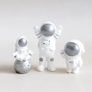 Vonkajší Priestor Astronaut Tortu Mulčovače Astronaut Figúrky, Dekorácie 3D Astronaut Silikónové Formy DIY Astronaut Formy Plavidlá m283