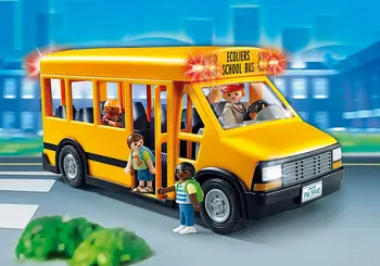 PLAYMOBIL ® 5680 Autobus Lech Edición USA, licencia úradnom, originálne, nino, niña, tienda, juguete, juego