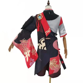 Hra Genshin Vplyv Kazuha Cosplay Kostým Parochňu Kimono Uniformy Halloween Karnevalové Oblečenie, Kostýmy Na Sklade