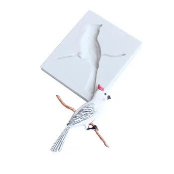 DIY Epoxidové Živice Vták Tvar Silikónové Formy Čokoláda Formy Puding Dezert Tortu Pečenie Dekorácie Vták Silikónové Formy