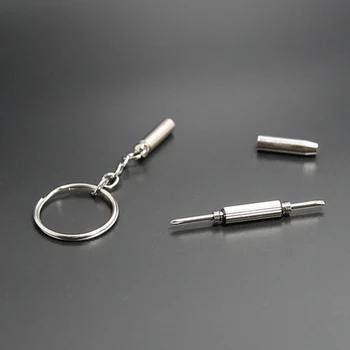 Móda Prenosný Mini Tlačidlo Krúžky Utility Vrecká Multi-funkčné Tlačidlo Reťazca Pracky Vrecku Multi Nástroj Keychain Krúžok Spona