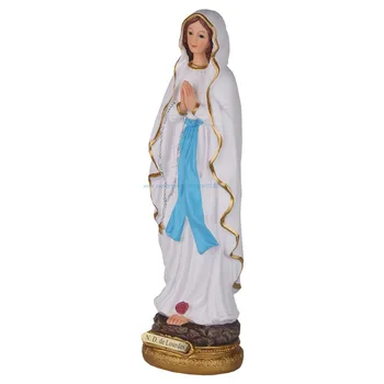 Katolícka Saint Socha Madony Požehnaný Saint Mary Socha panny Márie z Lourdes Socha Krista Stola Socha Figúrka 11.8 palcový NOVÉ
