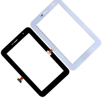 Pre Samsung Galaxy Tab 7.0 Plus (P6200 Black / White Predné Dotykové Obrazovky Digitalizátorom. Panel Sklo Senzor