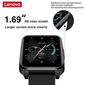 Lenovo S2 Pro Smartwatch IP67 Vodotesný Náramok 1.69 palcový HD Displej, Fitness Srdcového rytmu Spánku Monitor Globálnej Verzie Tracker