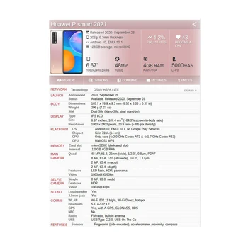 Pôvodný Pre Huawei P Smart 2021 PPA-LX2 LCD Displej s Dotykovým displejom Digitalizátorom. Montáž Pre Huawei X10 Lite Y7A LCD Displej