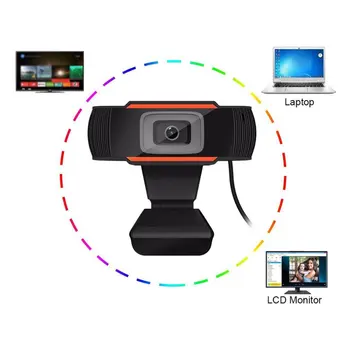 Kamera 1080P full HD Webová Kamera Streaming Video Live Vysielanie Fotoaparát So Stereo Digitálny Mikrofón
