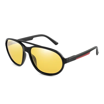 Dizajn značky Polarizované slnečné Okuliare Classic Mužov Jazdy Slnečné Retro Okuliare UV400 Odtiene Okuliare Oculos de sol hombre